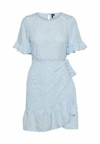 Vero Moda Curve Vapaa-ajan mekko - light blue