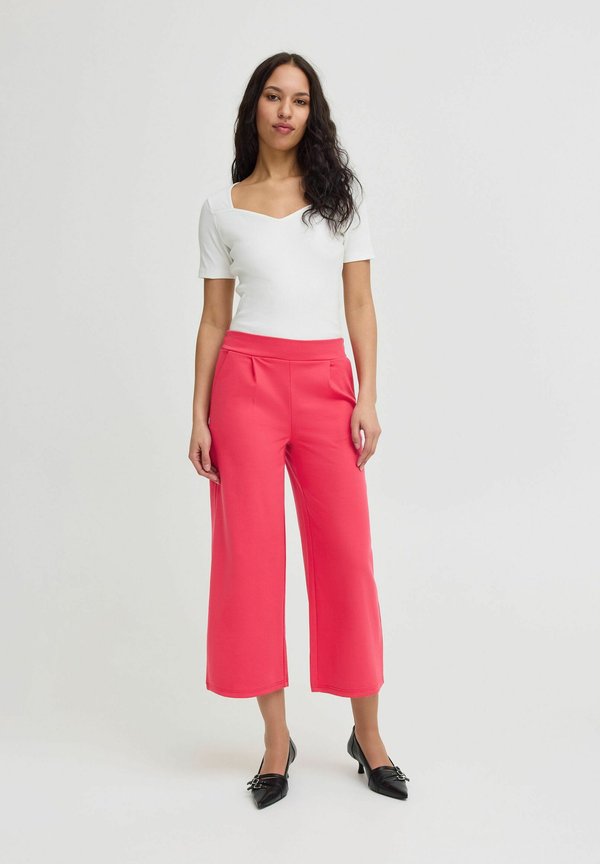 KATE SUS WIDE - Trousers - bright rose3