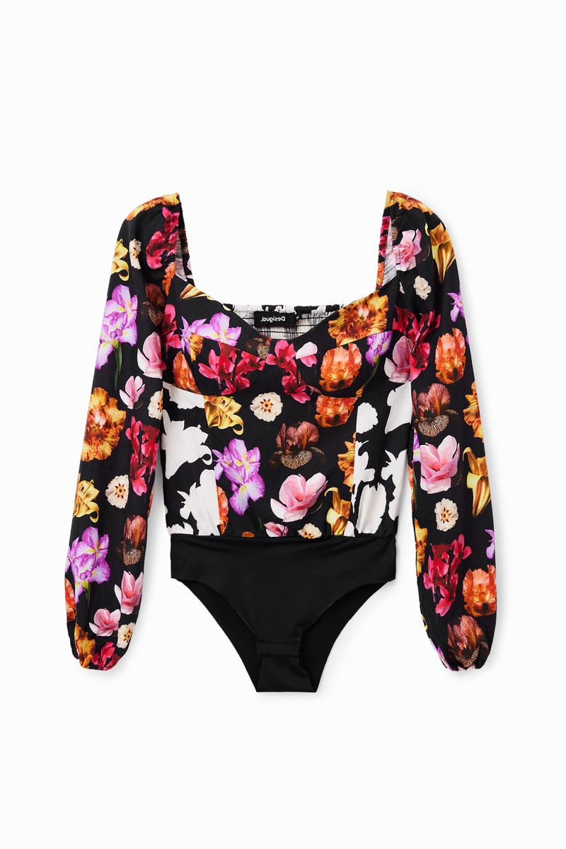 Desigual Longsleeve zwart
