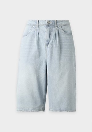 FAVELA, BASIC - Shorts di jeans - light blue