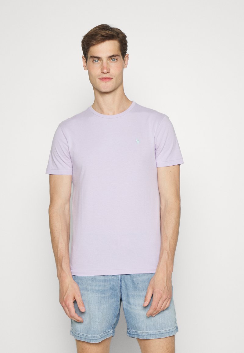 Polo Ralph Lauren CUSTOM SLIM FIT JERSEY CREWNECK T-SHIRT - T-shirt básica - spring iris