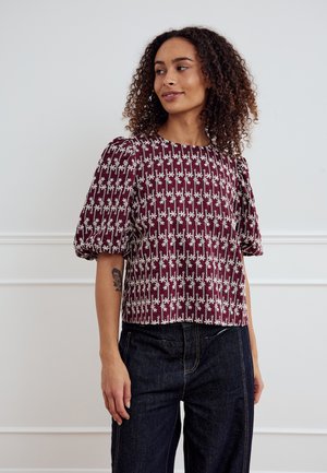 Noella MIMI - T-shirt - bas - dusty mahogany