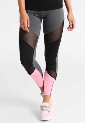 Tights - mottled grey