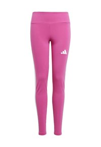 adidas Performance JUNIOR - Leggings - semi lucid fuchsia   white