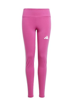 adidas Performance JUNIOR - Leggings - semi lucid fuchsia   white