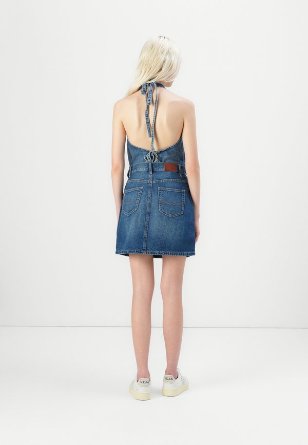 MINI SKIRT - Mini skirt - denim3