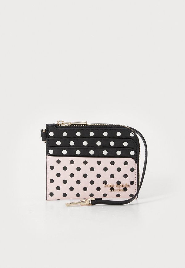 DEVIN BREEZY DOT EMBOSSED COIN CARD CASE WRISTLET - Wallet