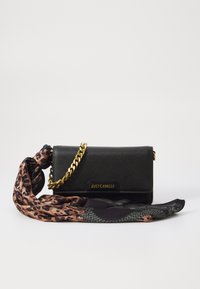 RANGE FOULARD ICONIC LEOPARD - Sac bandoulière - black