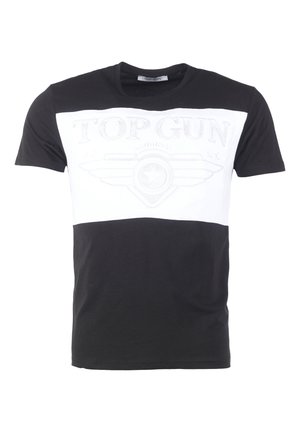 T-shirts print - black/white