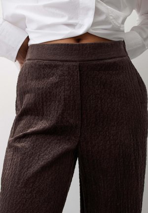 OPUS PANTS, MID RISE WEITER, GERADER BEINVERLAUF - Broek - affogato