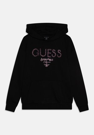 Felpa con cappuccio - black