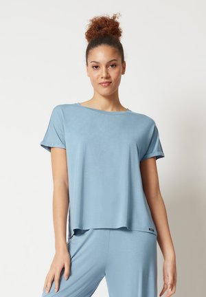 Skiny EVERY MIX  MATCH - Nachtwäsche Shirt - faded denimblue