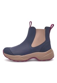 Woden SIRI WATERPROOF - Gumene čizme - dark navy taupe