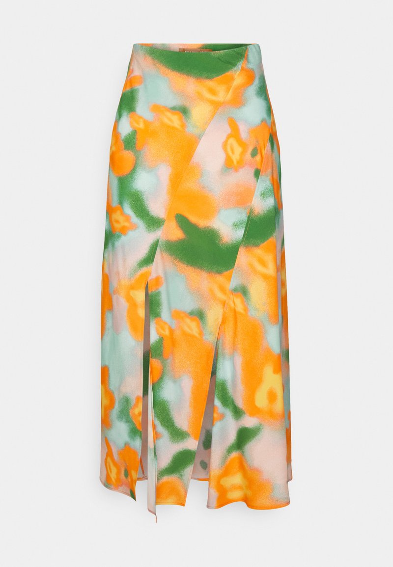 Rejina Pyo A-lijn rok oranje