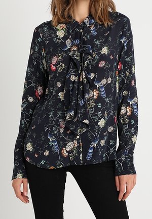 Overhemdblouse - dark blue