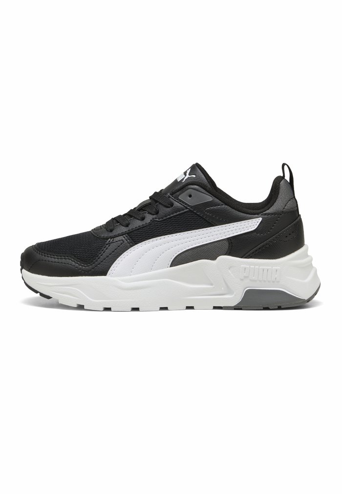 PUMA TRINITY 2 LT JR UNISEX - Trainers - black- white-cool dark gray