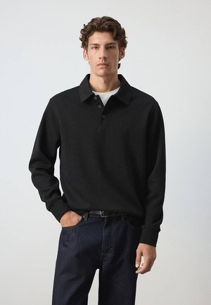 Mango, ADULT - Polo shirt - black