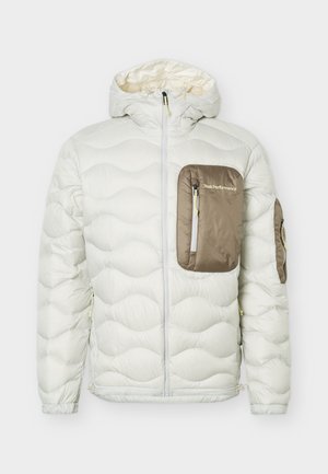 Peak Performance, HELIUM UTILITY HOOD JACKET - Μπουφάν με πούπουλα - antarctica/desert terrain