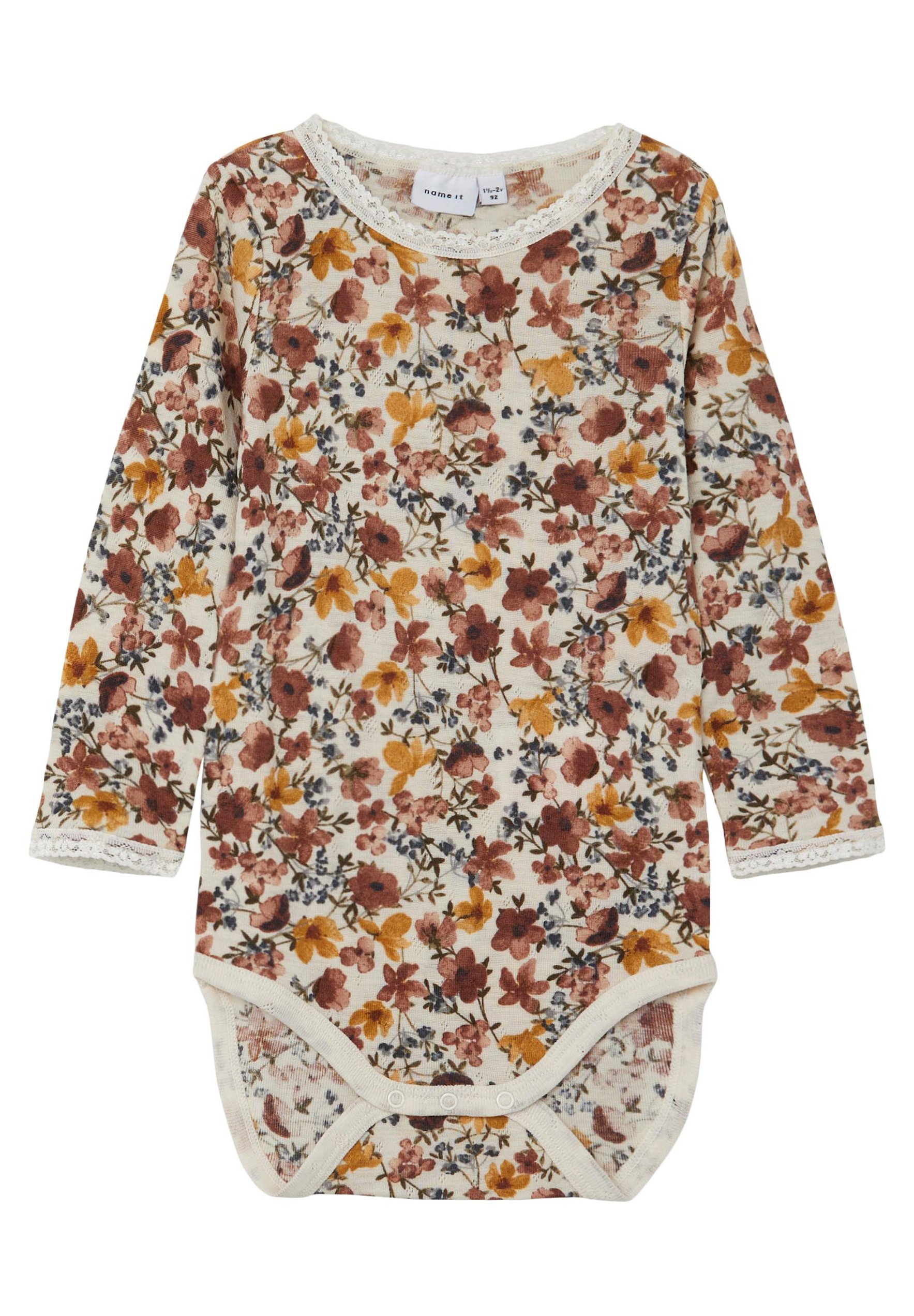 NAME IT Baby Mädchen Woll Top - Langarm Strickpullover, Bequem & Atmungsaktiv