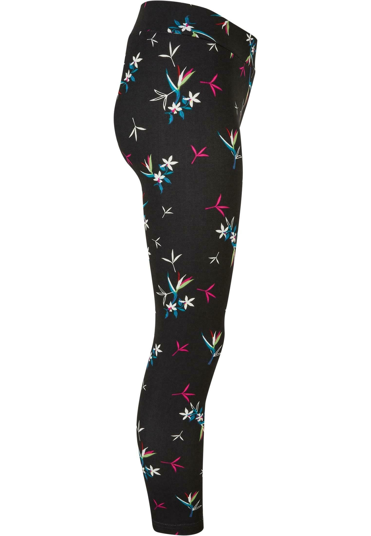 Leggings Footless Gris à Motifs Tournesols - Taille Unique, Neuf Avec étiquettes