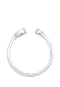 Elli KREIS GEO LOOK VERSTELLBAR OFFEN - Ring - silberfarben