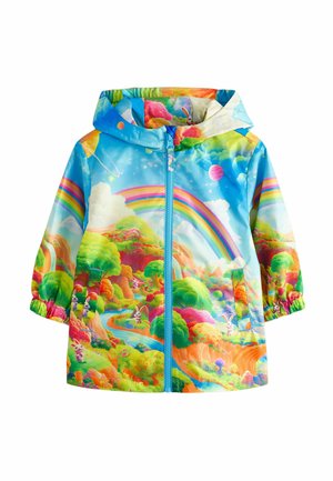 SHOWER RESISTANT PRINTED CAGOULE - Vodoodporna jakna - rainbow scene