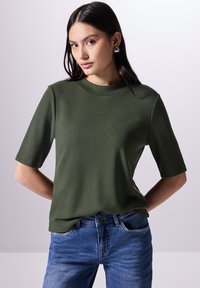 Street One T-shirt basic - grün
