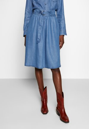 Jupe trapèze - blue