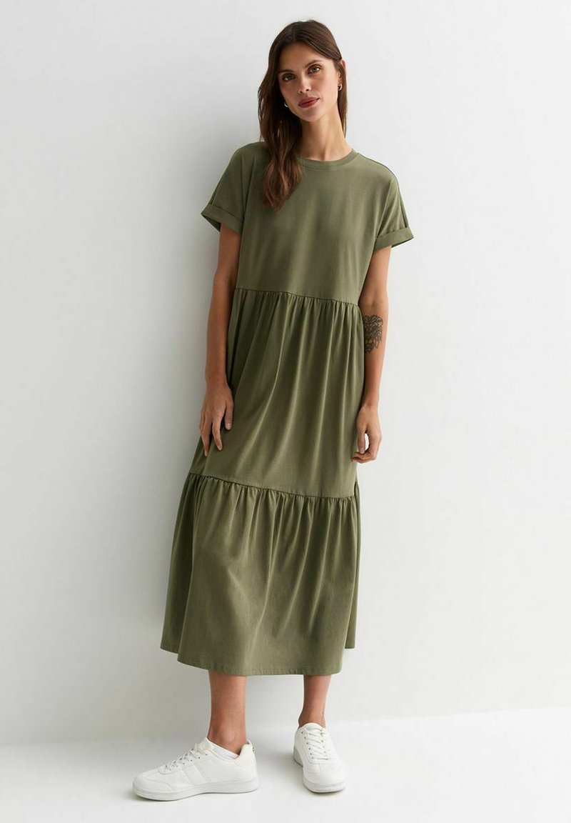 New Look Jerseyjurk kaki New Look Jerseyjurk kaki