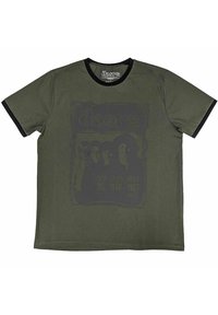 Paradiso Clothing THE DOORS NEW HAVEN FRAME RINGER - Print T-shirt - green