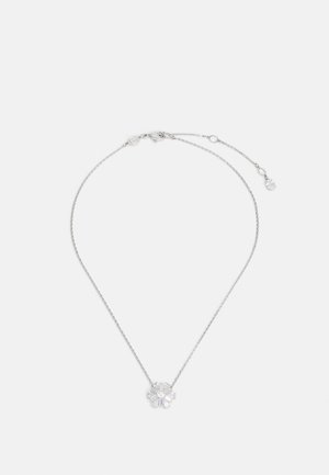 IDYLLIA PENDANT MIXED CUTS SNOWFLAKE - Collier - white/silver-coloured
