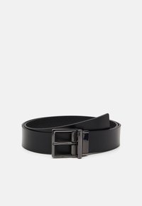 Calvin Klein SLEEK SQUARE MONO 35MM - Cinturón - black