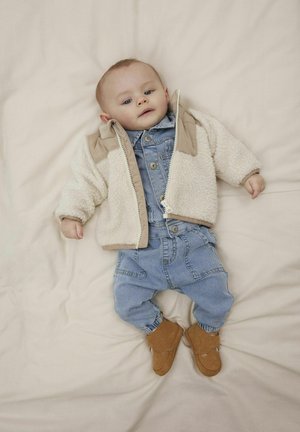 Name it Fleece jacket - whitecap gray