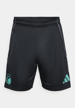 adidas Performance FC COPENHAGEN 2025/2026 COMPETITION TRAINING SHORTS - Club wear - black/onix/fade ocean