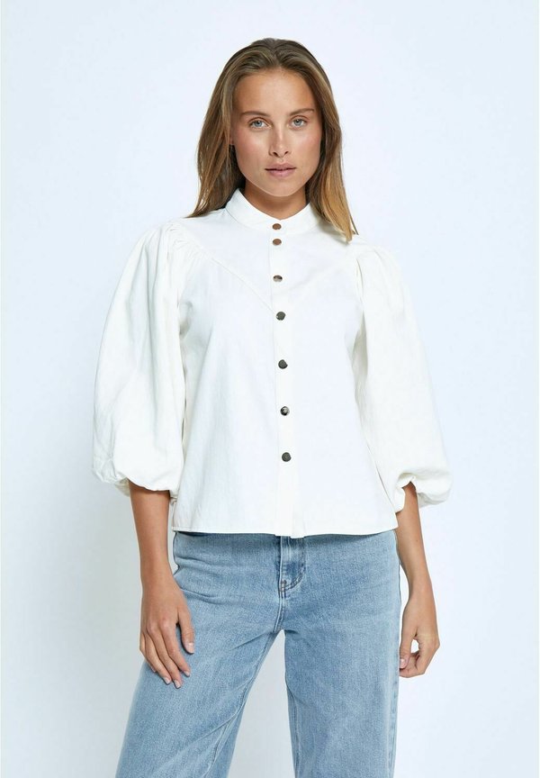 SIGGA - Hemdbluse - cloud dancer