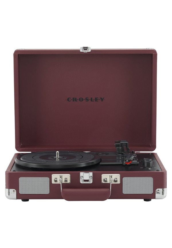 DELUXE-SLATE - Plattenspieler - burgunderrot
