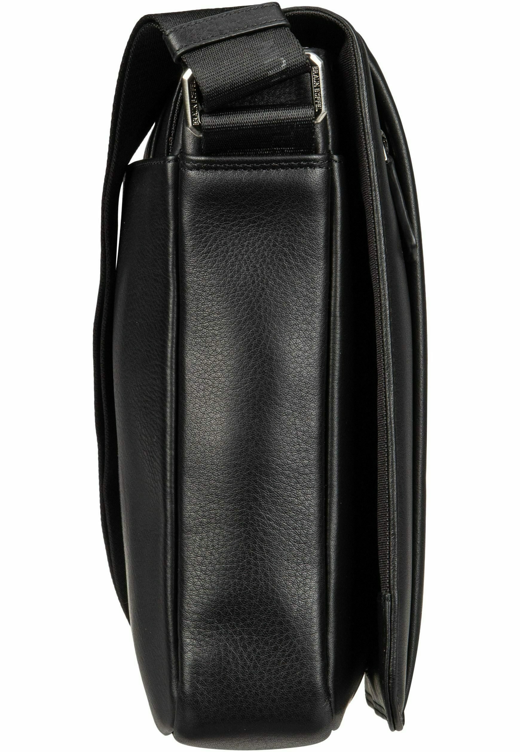 Braun Büffel FLAP - Cross body bag - schwarz/black - Zalando