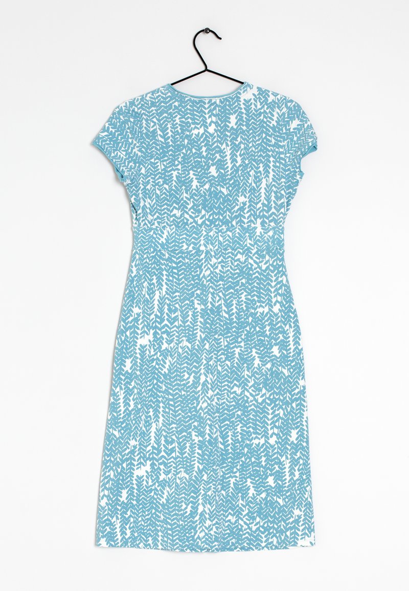 boden light blue dress Boden Women's Mae Linen Blend Shirt Dress in Blue