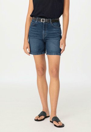 hessnatur Jeans Shorts - dark blue washed