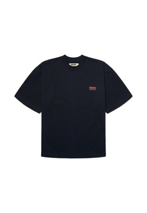 Woodbird, BEAM CART TEE - T-shirt imprimé - dark navy