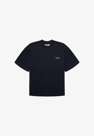 Woodbird, BEAM CART TEE - T-shirt imprimé - dark navy