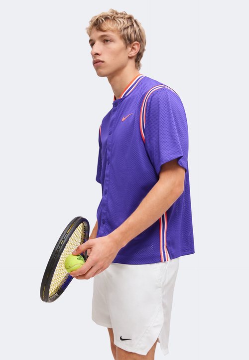Nike SLAM UP NY - Camisa - dark concord/bright crimson — photo 4