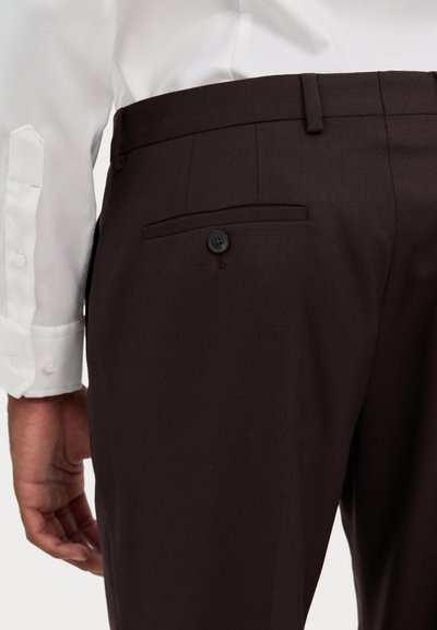 Paul Smith TAILORED FIT BUTTON SUIT - Jakkesæt - brown
