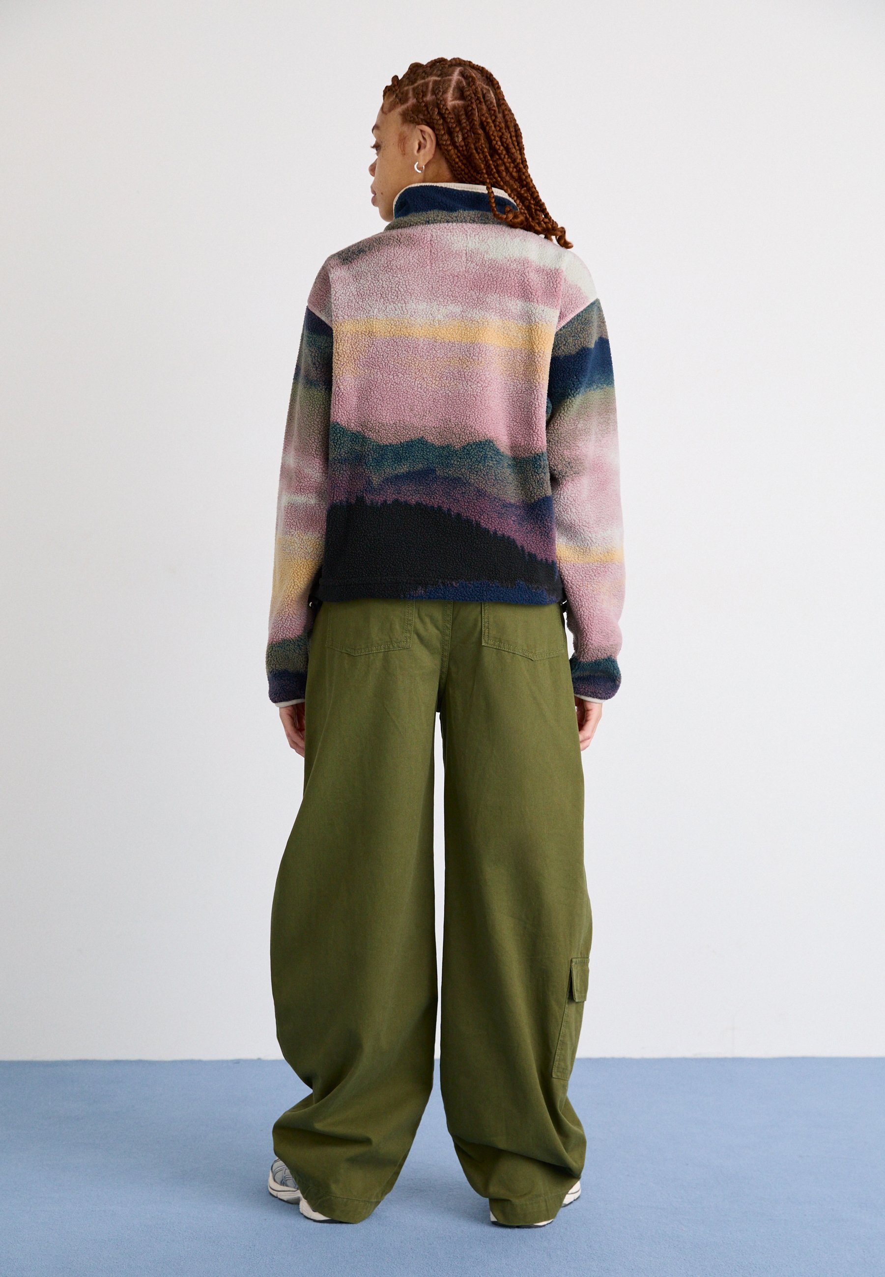 Columbia HELVETIA CROPPED HALF SNAP - Pulover din fleece