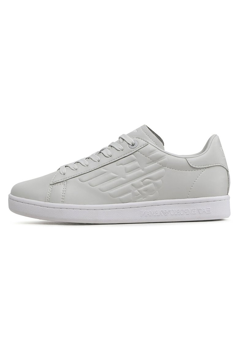EA7 Emporio Armani EMBOSSED - Trainers - oyster mushroom/light grey - Zalando