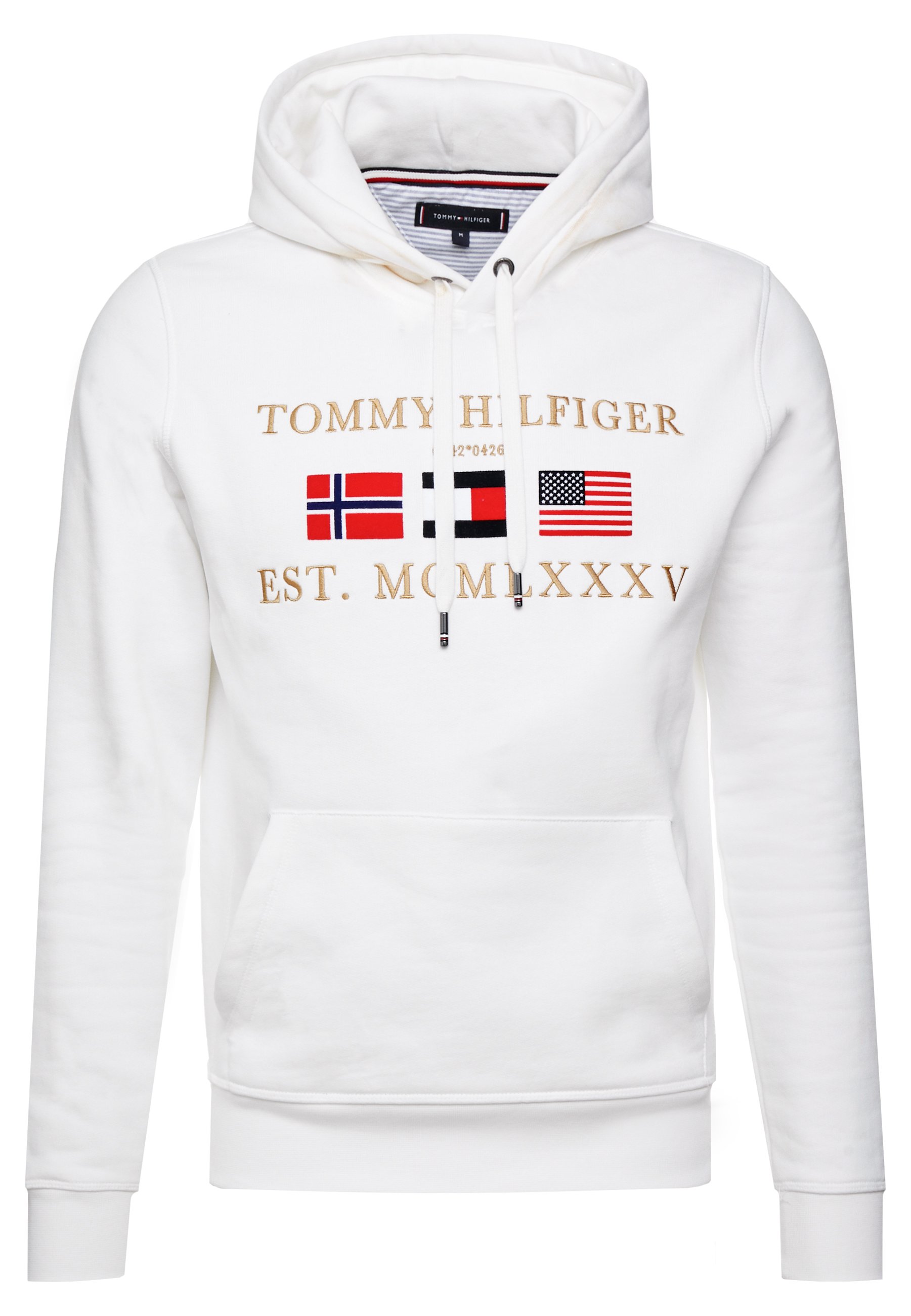 tommy jeans flag hoodie
