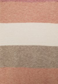 ONLY ONLATIA STRIPE - Pullover - dusty rose/misty rose/birch/beige