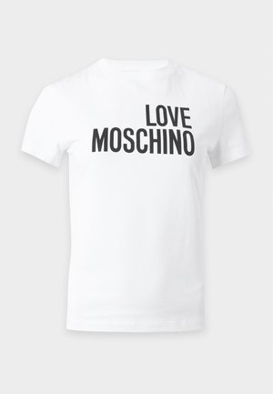 Love Moschino, TEES - Тениска с щампа - white