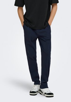 Only & Sons, ONSLINUS TAPERED PANTS - Панталони тип чино - dark navy
