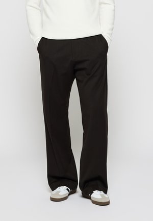 FLARED - Stoffhose - black